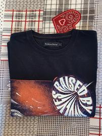 T-shirt nera uomo Raised by Wolves