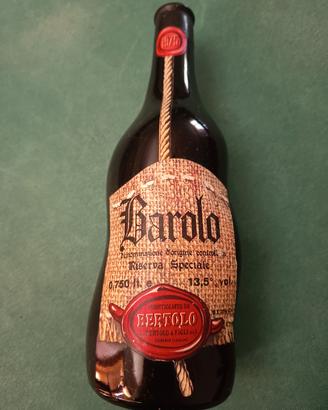 vino Barolo annata 1975