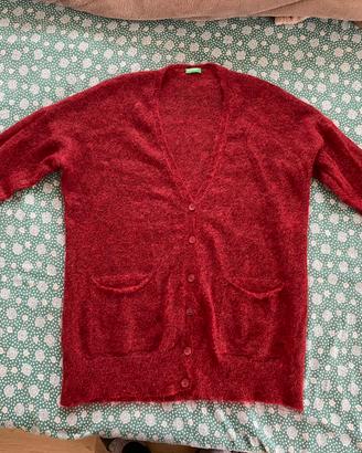 cardigan in mohair