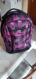 ZAINO TROLLEY SCUOLA STACCABILE JACK URBAN CHECK Y