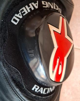 pantaloni in pelle per moto