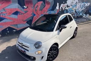 FIAT 500S CABRIO 1.2BENZINA/PELLE/BI-ZONA