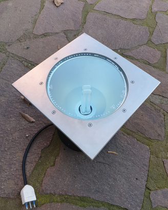 Faro satinato Biffi luce