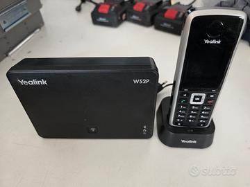 Telefono IP DECT Yealink W52P Telefono IP Wireless