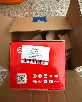 Pastiglie Freni Brembo mx5 P49031