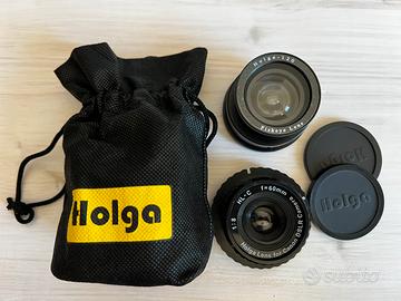 Holga 60mm f8 + fish-eye per Canon