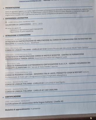 Aiuto del lavoratore
