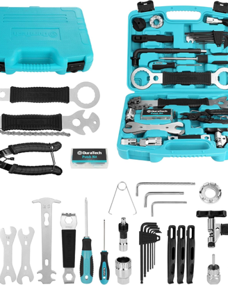 DuraTech Kit Professionale di Attrezzi per Bicicle