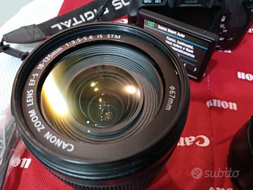 CANON 18-135 IS STM + filtro + paraluce