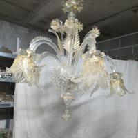 lampadario in vetro di murano 