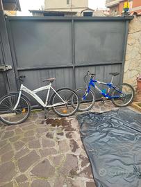 biciclette donna e bambino