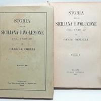 STORIA DELLA SICILIANA RIVOLUZIONE DEL 1848-49. GE