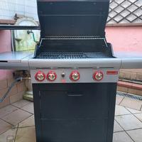 barbecue a gas