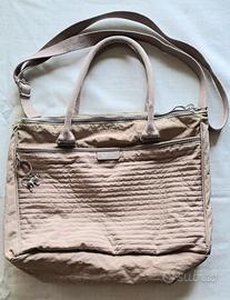 Capiente borsa verde/grigio Kipling