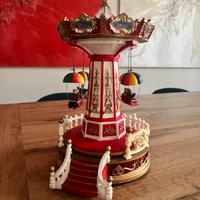 Carillon natalizio - giostra con luci