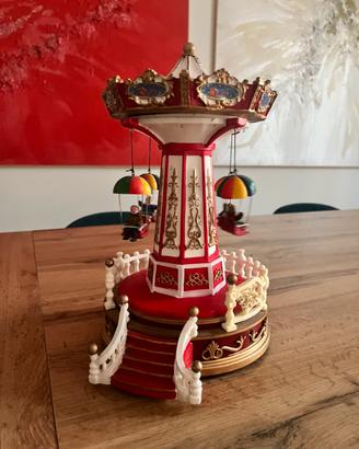 Carillon natalizio - giostra con luci