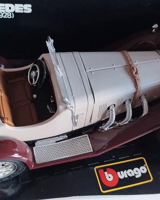 BURAGO BBURAGO MERCEDES SSK 1928 MODELLINO AUTO 18