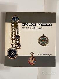 Libro orologi preziosi edizioni Morpurgo