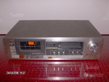 Piastra teac v-44c/v-33 stereo cassette deck