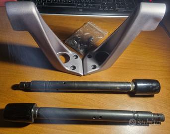 Manubrio originale completo per Moto Guzzi Breva