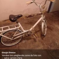 Bici pieghevole