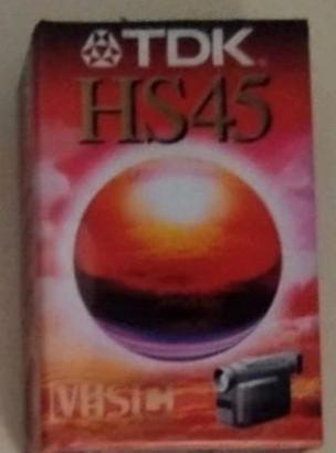 Video cassette TDK HS45
