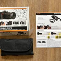 Set di lenti e adattatori fotografia macro