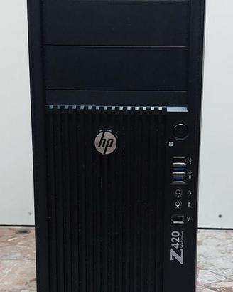 HP Z420 - 6 Core 3.7GHz- 128GB RAM  256 SSD + SATA