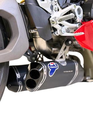 TERMINALI TERMIGNONI TITANIO BLACK + UPMAP DUCATI 