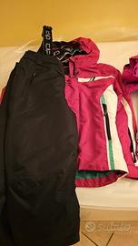 abbigliamento bambini completo da sci