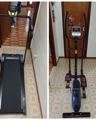 Tapis roulant e stepper ellittico fitness casa