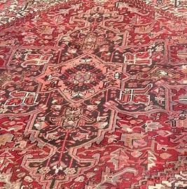 Tappeto persiano della zona di Heriz, cm 350 x 275