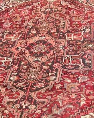 Tappeto persiano della zona di Heriz, cm 350 x 275