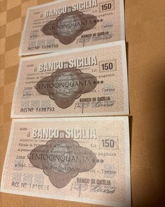 MINI Assegni circolari banco di Sicilia