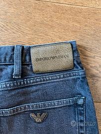 jeans Emporio Armani grigi