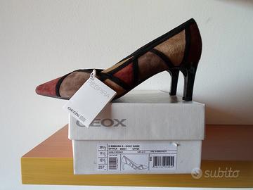 Scarpe GEOX Bibbiana 39,5 - Marrone/Rosso