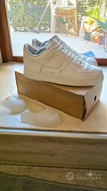 Nike air force 1 07" bianche - taglia 44,5