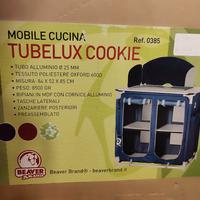 armadietto cucina da campeggio