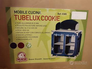 armadietto cucina da campeggio