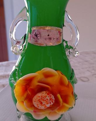 Vaso in vetro cinese