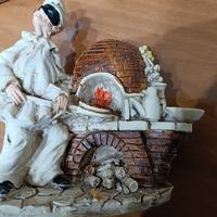 Statuetta artigianale raffigurante Pulcinella