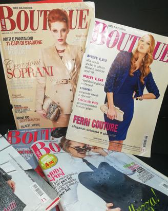 Riviste cucito 'la mia boutique'