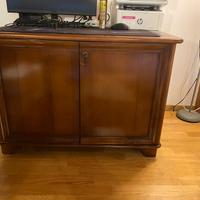 scrivania  porta PC e stampante 