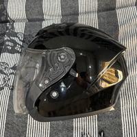 Casco Helmet Jet EMM doppia visiera