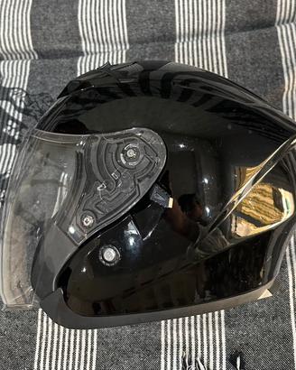 Casco Helmet Jet EMM doppia visiera