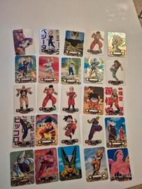 Lotto carte Dragon Ball Z collezione