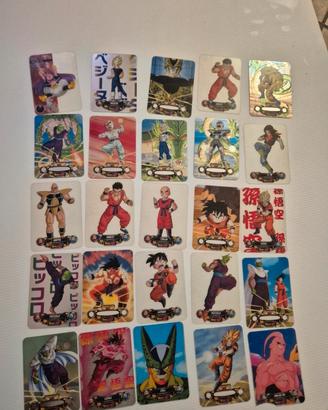 Lotto carte Dragon Ball Z collezione