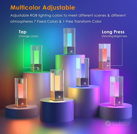 Lampada da tavolo touch