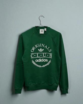 Felpa Adidas Originals verde XS - unisex, nuova,