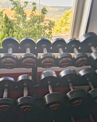 Manubri Toorx come nuovi da  4 a 30 kg